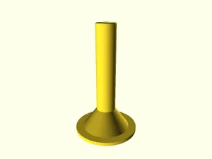 Sausage stuffer for grinder (Wurstfüllaufsatz für Fleischwolf)