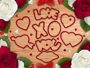 Valentine simple cutter not only for cookies :)