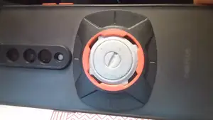 Quadlock magnetic car phone stand adapter