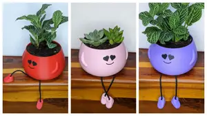 Valentine's Chunky Love Pot with Sneakers