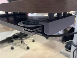 Under Desk Laptop Bracket (no supports)