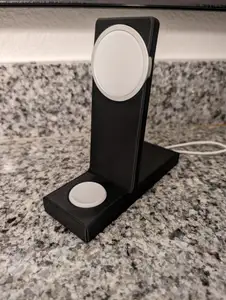 Magsafe Phone Charging Stand with Pixel Watch (1st gen) Charger