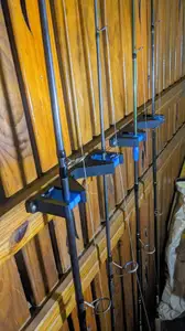 Parametric Fishing Rod Holder for boats