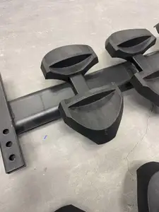Holder for dumbbells on the simulator