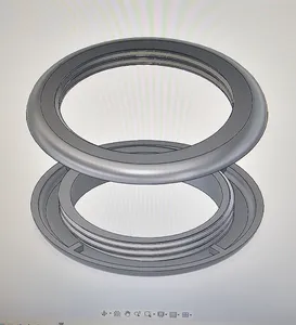 Simple curtain eyelet, 41mm inner diameter