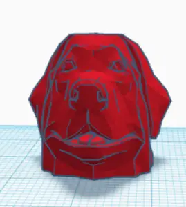 Dog Head For LUCKY 13