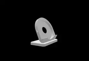 Phone stand with Ikea Nordmärke wireless charger