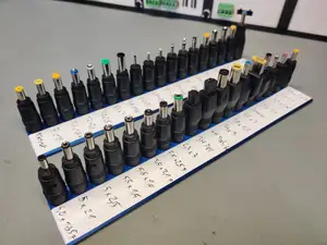 Barrel jack adaptor holder - Customizable