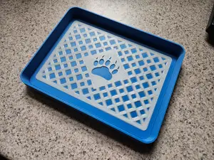 Key Tray with TPU Bear Paw Insert