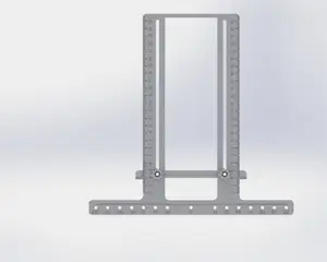 Drilling jig for furniture handles