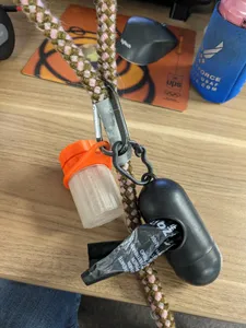 Dog Treat Container Attachment Loop