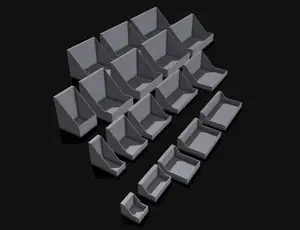 Multiboard open bin system