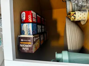 Under Cabinet Foil/plastic wrap/parchment paper Holder