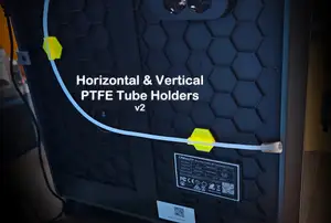 PTFE Tube Clips for K1C Honeycomb Rear Guide