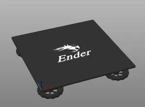Ender 3 Bed STL and SVG for PrusaSlicer
