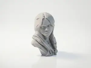 Billie Eilish Bust Celebrity Musician 3D Printable