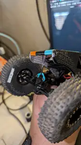 SCX24 Front and Rear Axle Limiting Strap Mounts