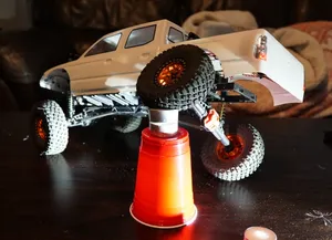 Body Mount Add-on for Long travel shock mounts for Axial SCX10 2