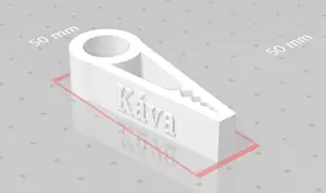 Coffee bag clip - inscription "káva"