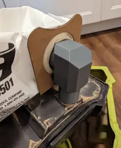 Ryobi 18V Vacuum Dust Bag Adapter