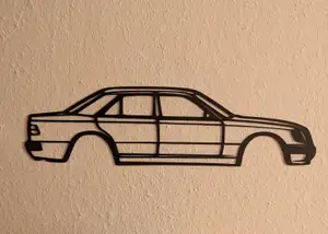 MERCEDES-W124-500E Silhouette