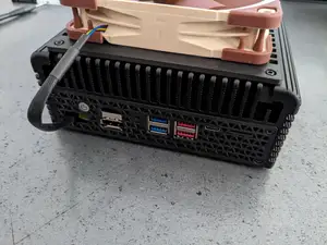 CWWK mini pc soft router 12th gen 120mm fan support