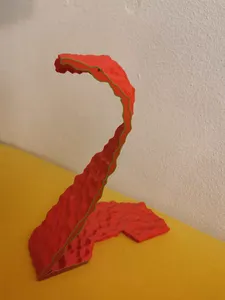 Voronoi Headphone Hook (Swan / Figure 2) - Desk Stand & Wall Mount