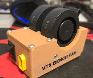 FPV Drone bench VTX directional cooling fan