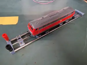 Compact H0/TT/N Locomotive Test Stand (Rolling Road)