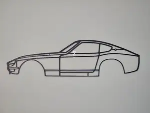 Datsun 280Z - Silhouette Wall Art