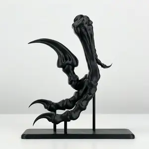 Velociraptor Claw — Life Size Dinosaur Fossil Replica with Display Stand