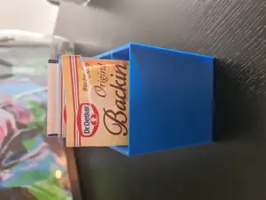 Kitchen Storage Compartment with magnetic bin |no glue requierd| Keep the storage clean !