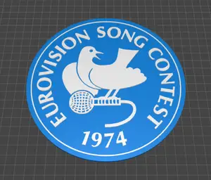 Eurovision Song Contest 1974 Plaque
