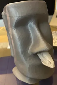 Moai Tissue Dispenser - cut for MK4 with minimal support material