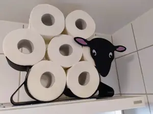 Looie the Toilet Paper Roll Holding Sheep