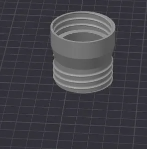 10l Palmolive -> DIN 45 AH 23/45 Adapter