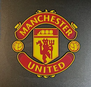 Manchester United logo badge (fan art swap at layer height)