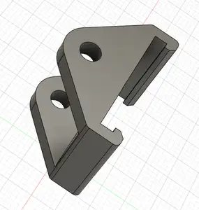 Ikea SKADIS LED light bar clip 22mm with Amazon Link