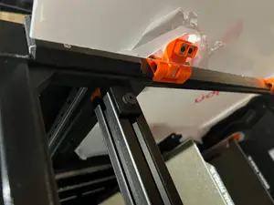Cabby Enclosure (Prusa XL) Modified upper fixation parts for Front anti vibration 3030 support