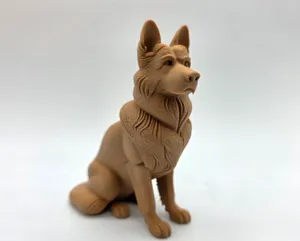 Seated German Shepherd