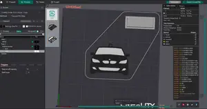 BMW E60 DualColor Keychain