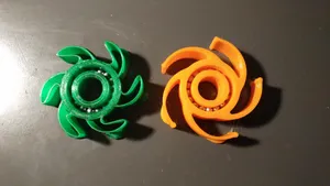 Steel ball bearing + Filament spool holder