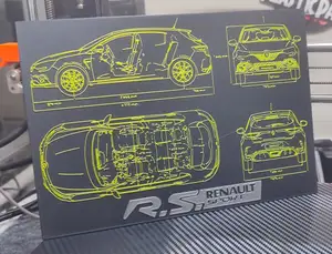 Blueprint Renault Megane RS