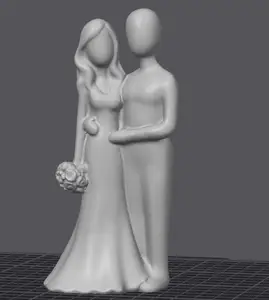 Wedding couple (Hochzeitspaar)