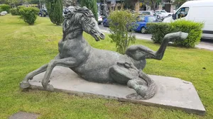 Stallone Ferito - Francesco Messina - Catania Statue 3D scan