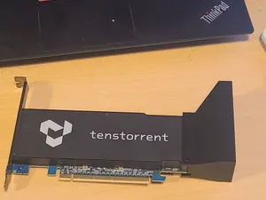 Tenstorrent e75 Fan shroud with dual 40mm fans