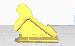 Gridfinity Airbrush Stand for Paasche Talon