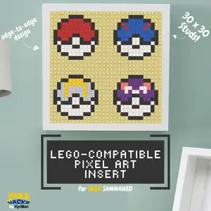 LEGO-Compatible IKEA SANNAHED Insert (25cm / 9 ¾″)
