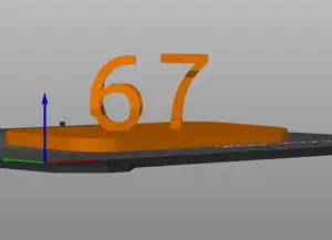 67 and 41 optical illusion Meme