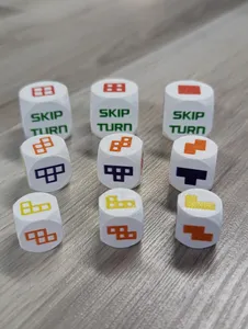 Balance Tetris Game Dice